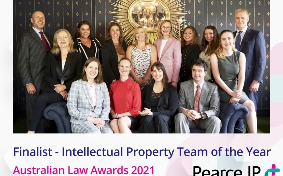 Pearce IP announced as finalist for Lawyers Weekly Australian Law Awards 2021 “Intellectual Property Team of the Year”