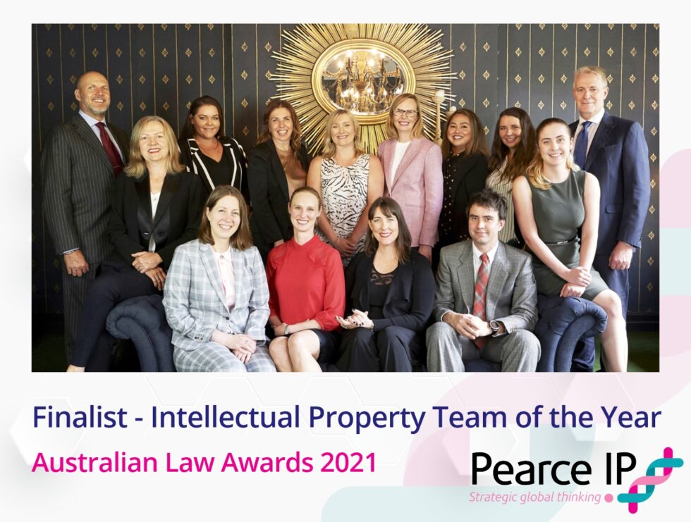Pearce IP announced as finalist for Lawyers Weekly Australian Law
