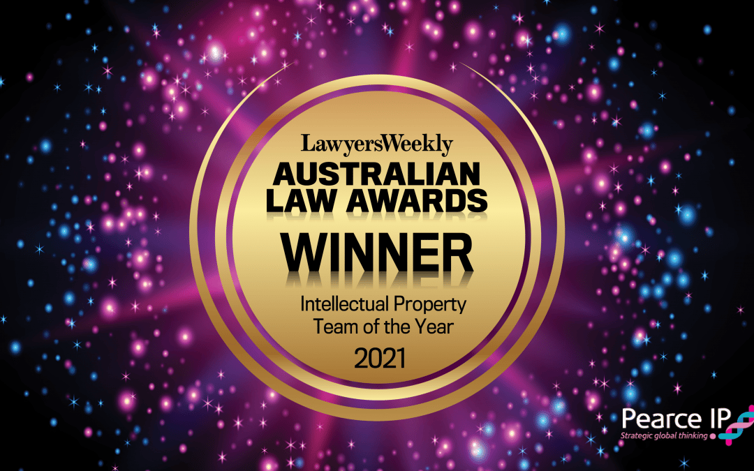 Pearce IP is Intellectual Property Team of the Year