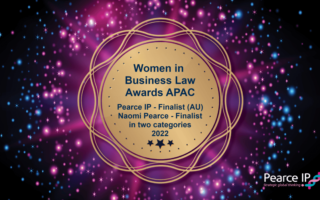 Pearce IP and its CEO feature in shortlist for Women in Business Law Awards APAC 2022