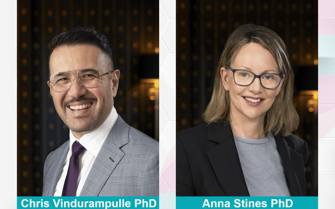 Pearce IP welcomes Chris Vindurampulle PhD and Anna Stines PhD as Special Counsel