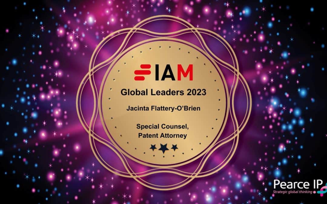 Pearce IP’s Jacinta Flattery-O’Brien recognised in IAM Global Leaders 2023