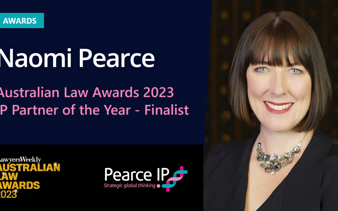 Pearce IP’s Naomi Pearce Finalist for IP Partner of the Year – 2023 Australian Law Awards