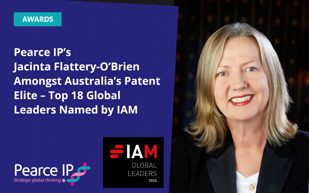 Pearce IP’s Jacinta Flattery-O’Brien Amongst Australia’s Patent Elite – Top 18 Global Leaders Named by IAM