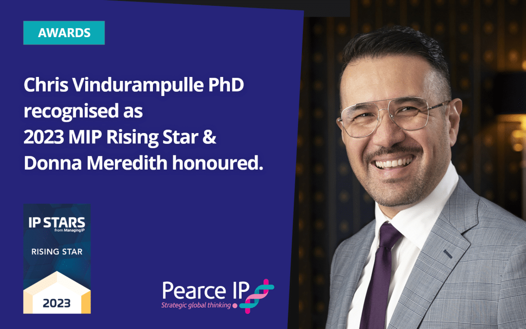 Chris Vindurampulle PhD recognised as 2023 MIP Rising Star & Donna Meredith honoured.