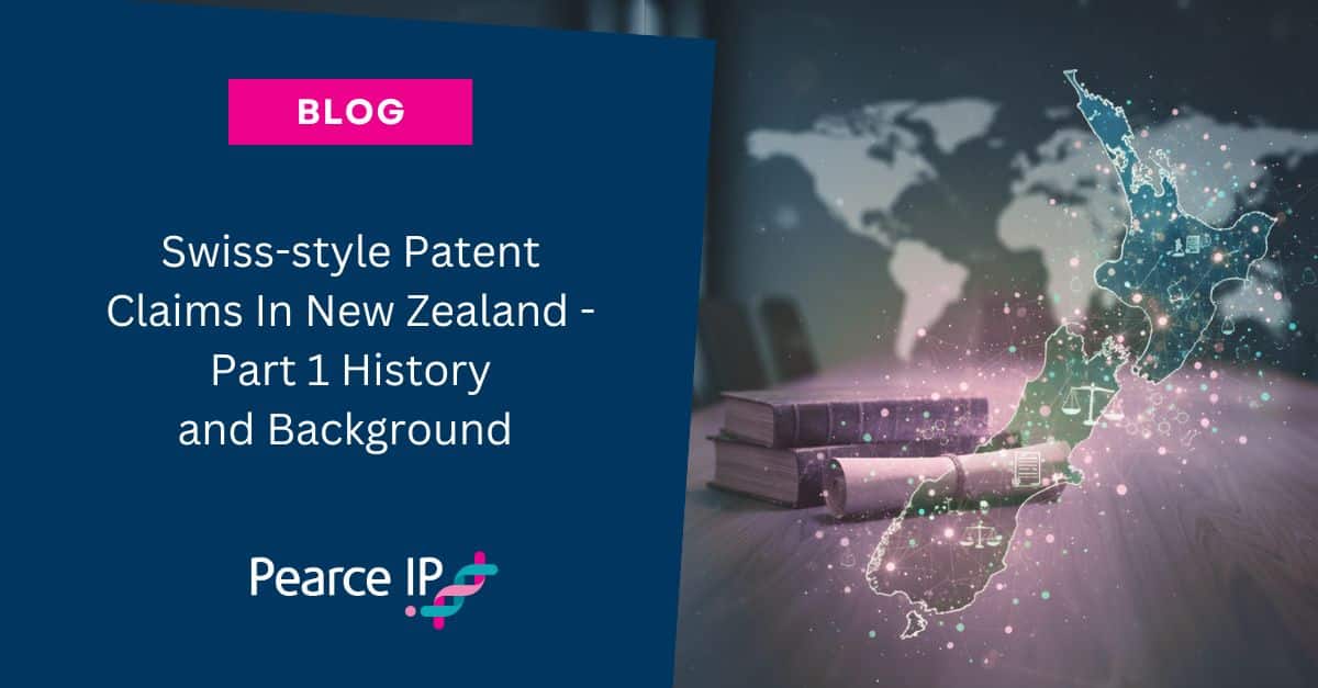 SWISS-STYLE NEW ZEALAND PATENT CLAIMS