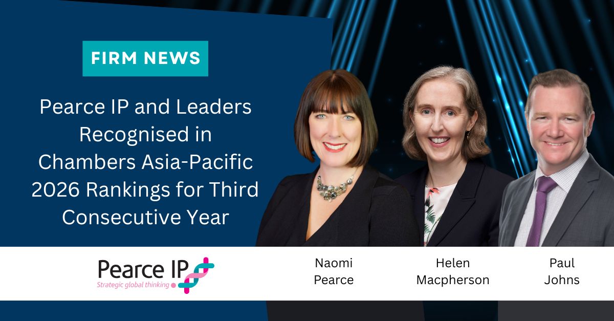251212 Chambers Asia-Pacific 2026 Pearce IP and Leaders Recognised in Chambers Asia-Pacific 2026 Rankings for Third Consecutive Year