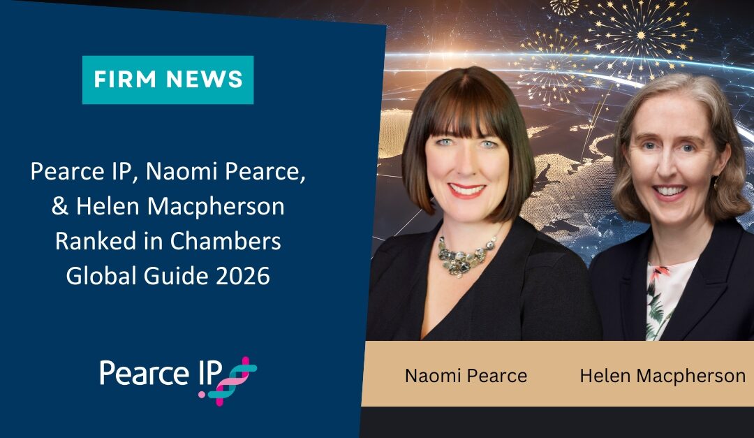Pearce IP, Naomi Pearce, & Helen Macpherson Ranked in Chambers Global Guide 2026