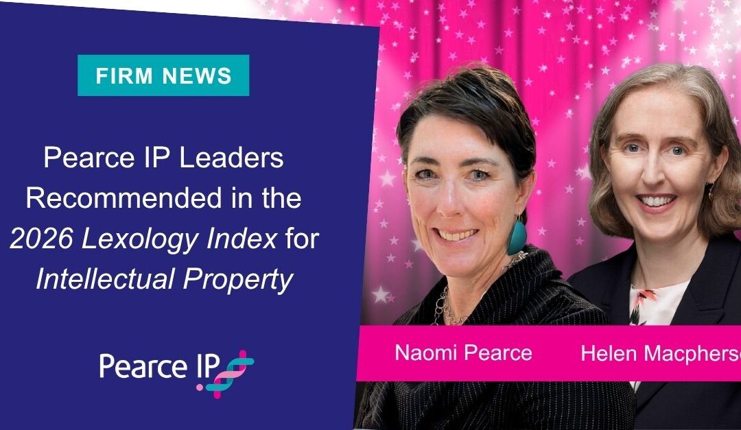 Pearce IP Leaders Recommended in the 2026 Lexology Index for Intellectual Property