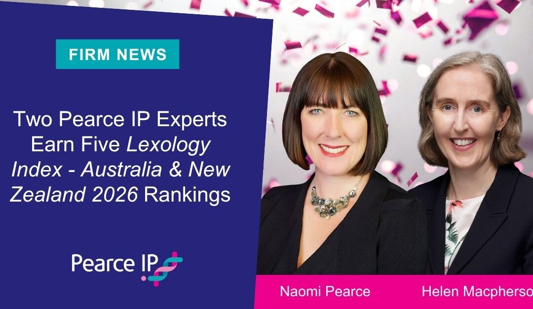 Two Pearce IP Experts Earn Five Lexology Index – Australia & New Zealand 2026 Rankings