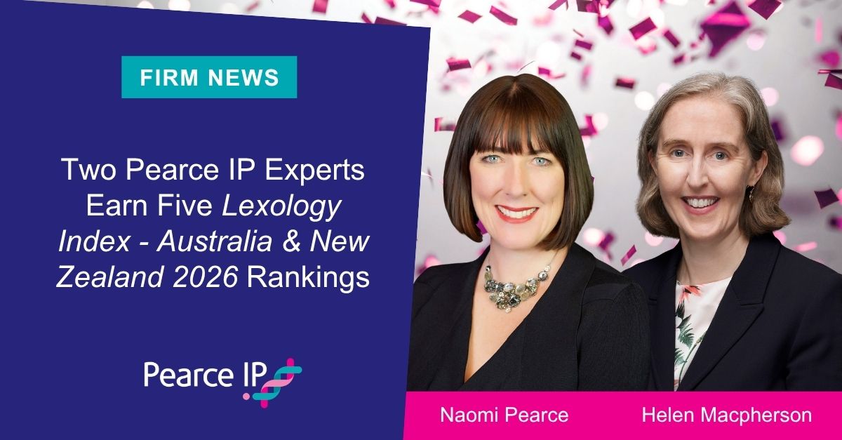 260828 Lexology Index 5 Rankings AU&NZ IM Two Pearce IP Experts Earn Five Lexology Index - Australia & New Zealand 2026 Rankings