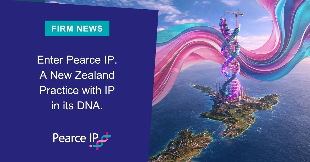 260923 New Zealand Pearce IP Law Firm IM Enter Pearce IP. A New Zealand Practice with IP in Its DNA.